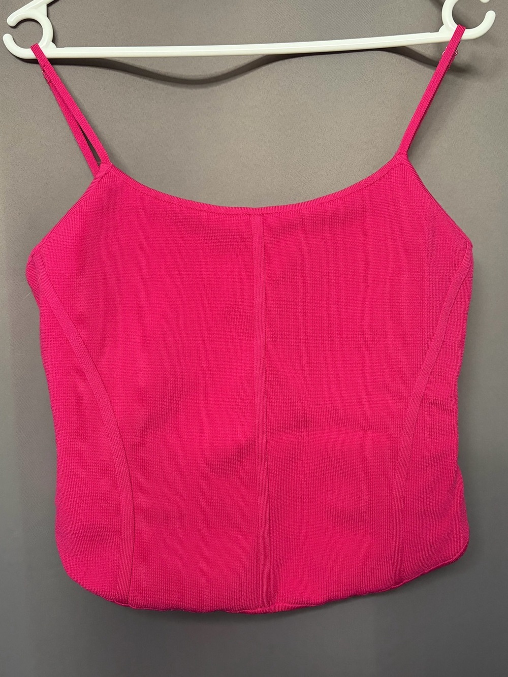 Aritzia Babaton Sculpt Knit Bustier | Pink | Size XL